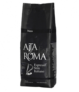 Alta Roma Nero (Альта Рома Неро), кофе в зернах (1кг), кофе в офис, вакуумная упаковка