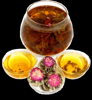 Чай связанный HANSA TEA Персик Дракона Юй Лун Тао, 500 г, фольгированный пакет, крупнолистовой связанный чай, купить чай