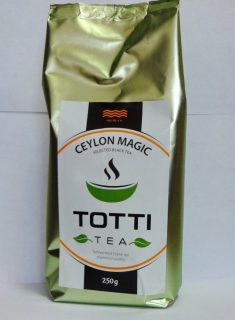 Чай черный TOTTI Tea Ceylon Magic (Магия Цейлона) листовой, 250 г.