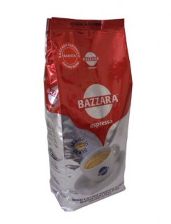 Bazzara Silver (Бадзара Сильвер), кофе в зернах (1кг), вакуумная упаковка