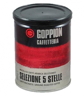 Гоппион Espresso italiano CSC, 250 г. кофе молотый, металлическая банка.