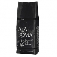 Alta Roma Nero (Альта Рома Неро), кофе в зернах (1кг), кофе в офис, вакуумная упаковка и кофемашина с автоматическим капучинатором