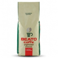 Beato Classico (F), Фараон, кофе в зернах (1кг), вакуумная упаковка (Доставка кофе в офис) для 1группных кофемашин за мкад