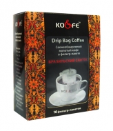 Кофе в фильтр-пакетах Drip Bag Coffee (Дрип Бэг Кофе) Бразильский Сантос , Дрип кофе