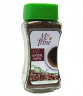 Кофе MyTime Anti-Oxy (Май Тайм Анти-окси) 47,5 г, сублимированный кофе, стеклянная банка