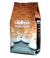 Lavazza Crema e Aroma (Лавацца Крема е Арома), кофе в зернах (1кг), вакуумная упаковка, (купить lavazza), (доставка кофе в офис)