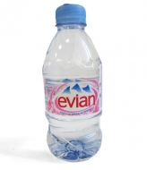 Минеральная вода Evian, 0,33л пластик