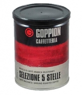 Гоппион Selezione 5 stelle, 250 г. кофе молотый, металлическая банка.