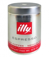 Illy Caffe Espresso, кофе молотый, 250 г., металлическая банка.
